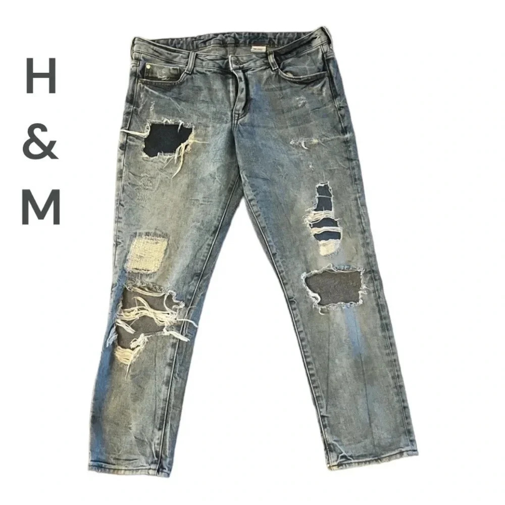 Denim Distressed Women’s‎ H&M Jeans